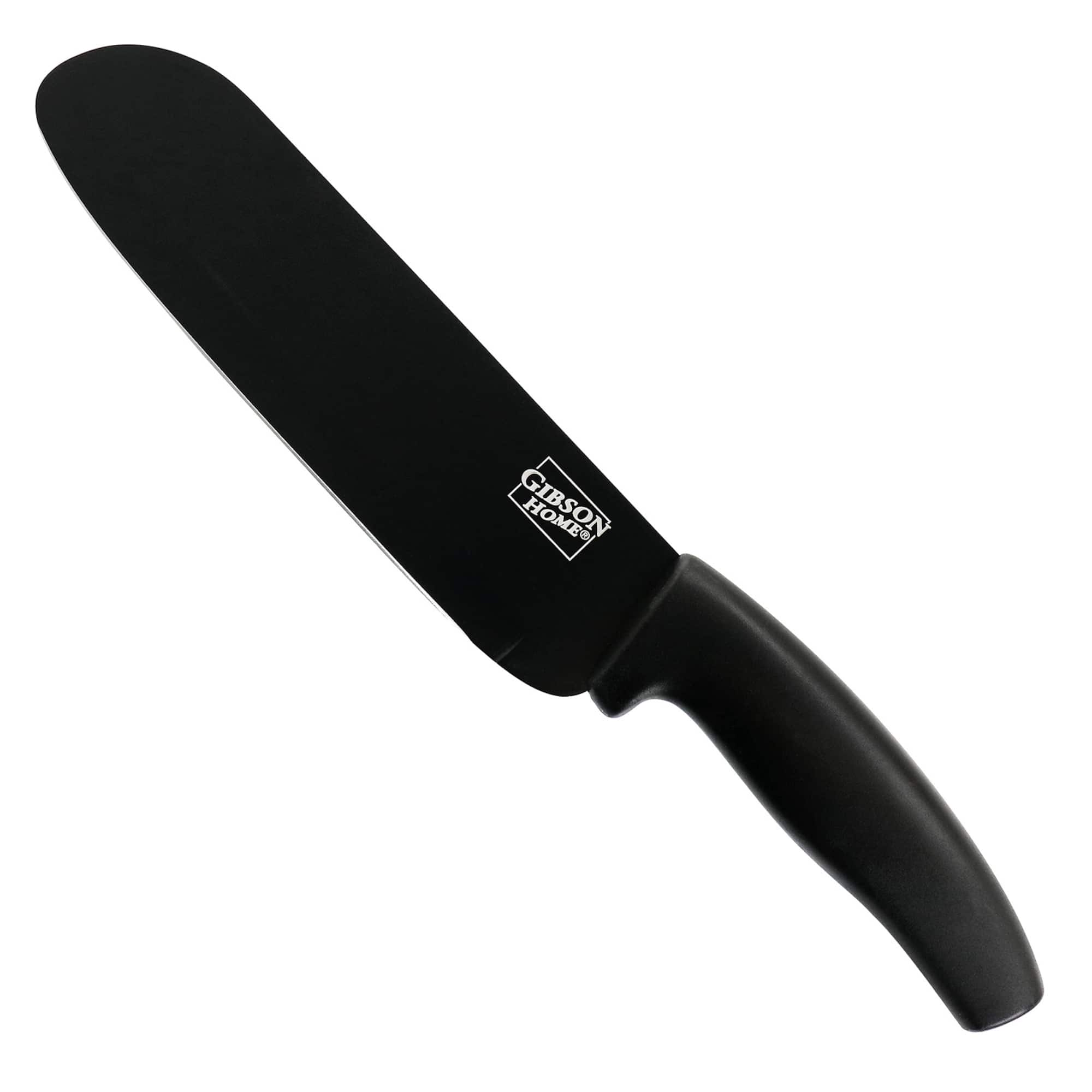 Gibson Home® Edge Craft Nonstick Stainless Steel Cutlery Set with Cutting Board